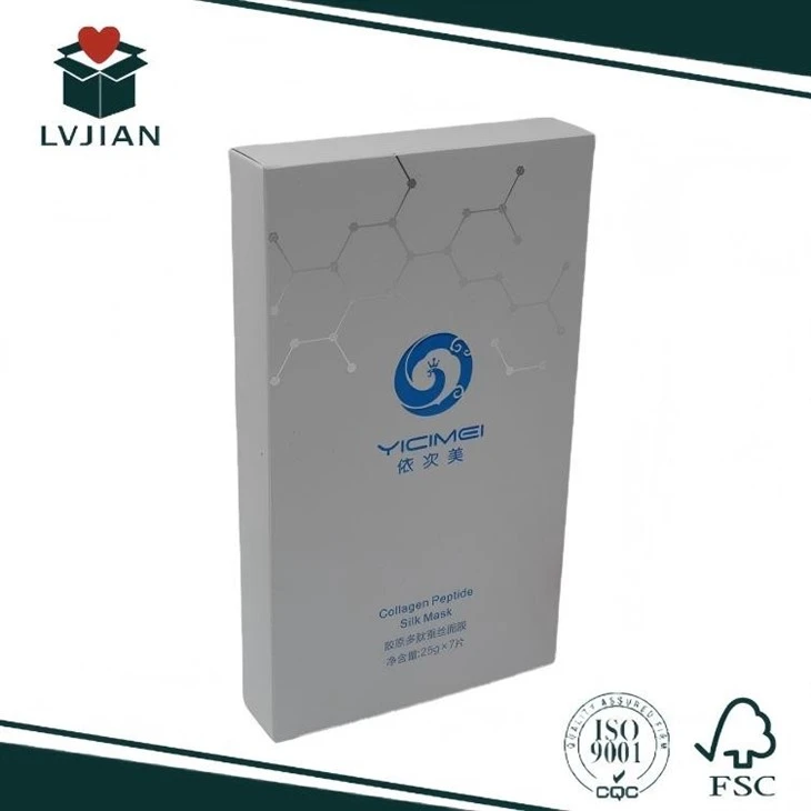 decorative cardboard storage box with lid